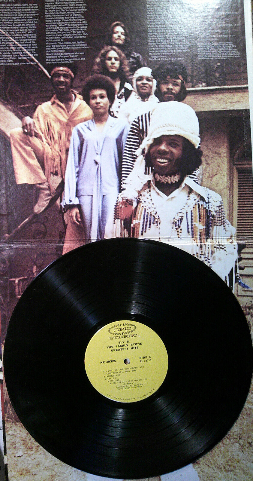 Lot of 6 R&B Soul LP records: Al Green, Sly Stone, Blue Magic, Stevie Wonder ...