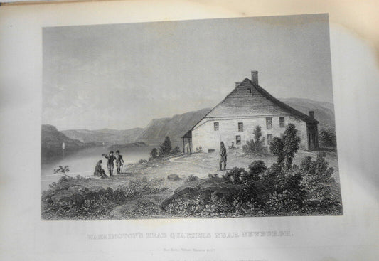 1860 Washington's Head Quarters near Newburgh  - Original print