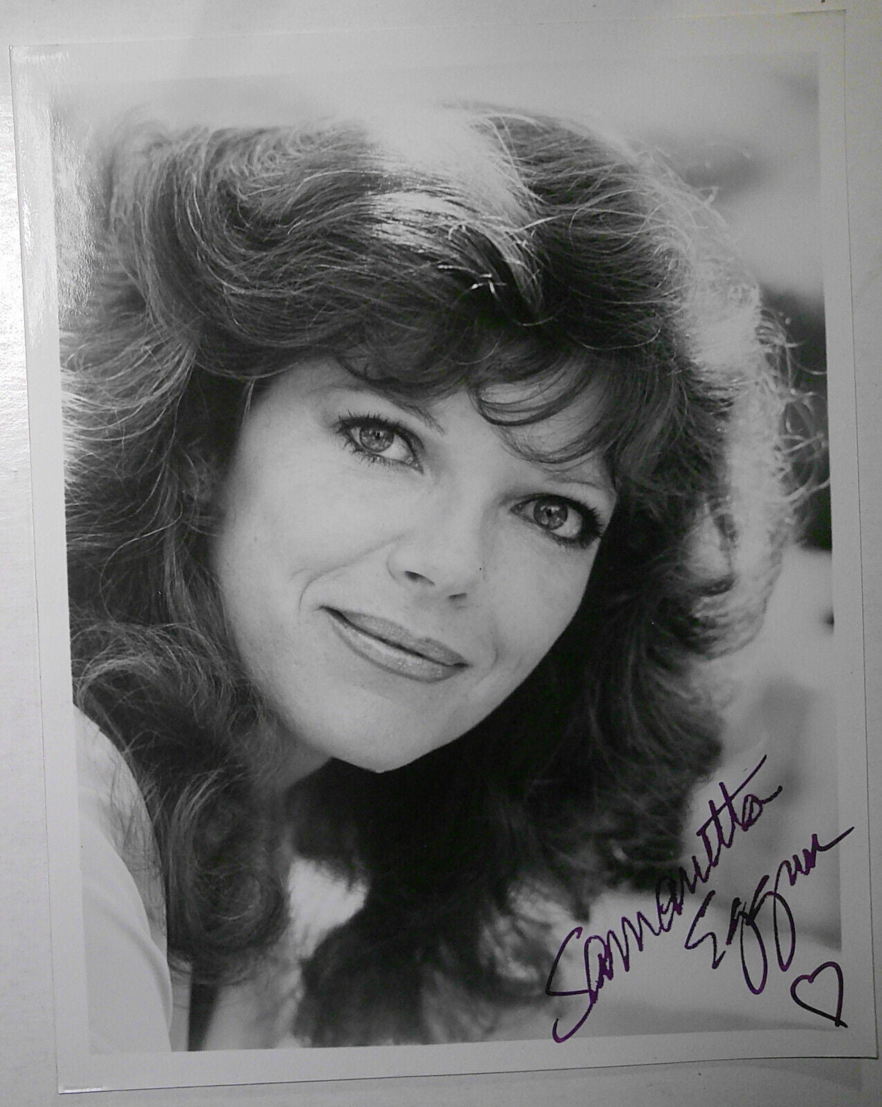 Samantha Eggar original Hand Signed  Photo 8" x10 "