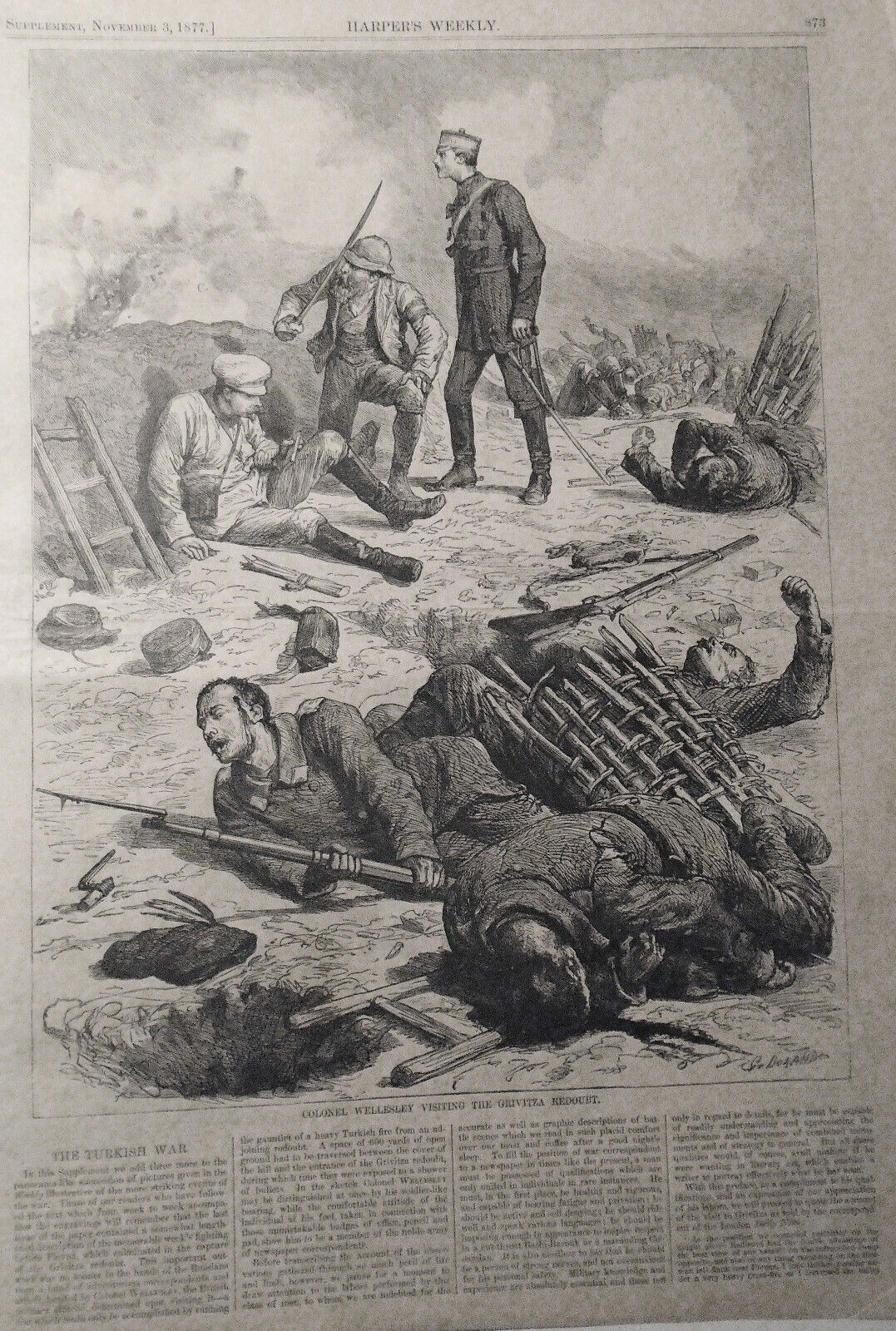 Harper's Weekly Nov 3, 1877 Original Complete Issue - The Millennium by Th. Nast