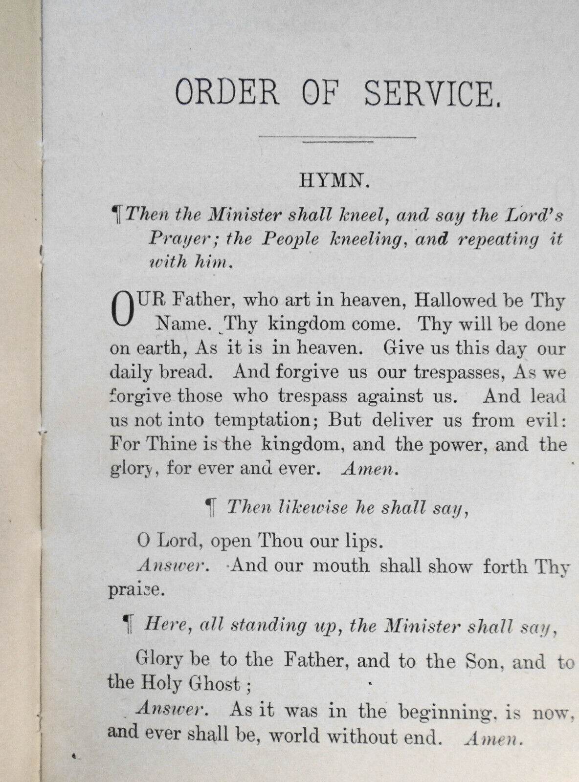 1895 The Sunday School Chorister, Words Only. Hardcover.