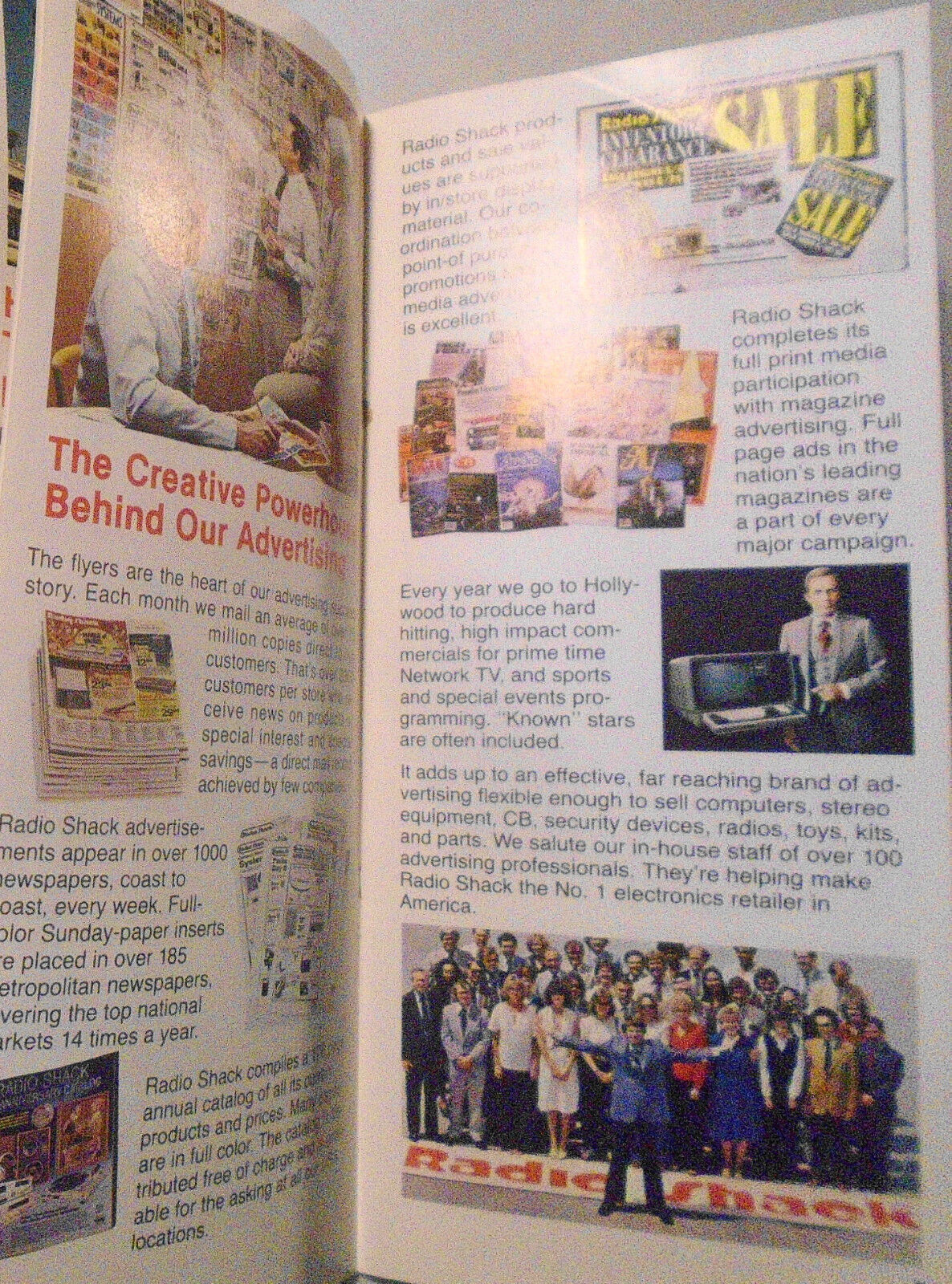 1980 Radio Shack Recruitment Brochure -  the exciting world of Retail Management