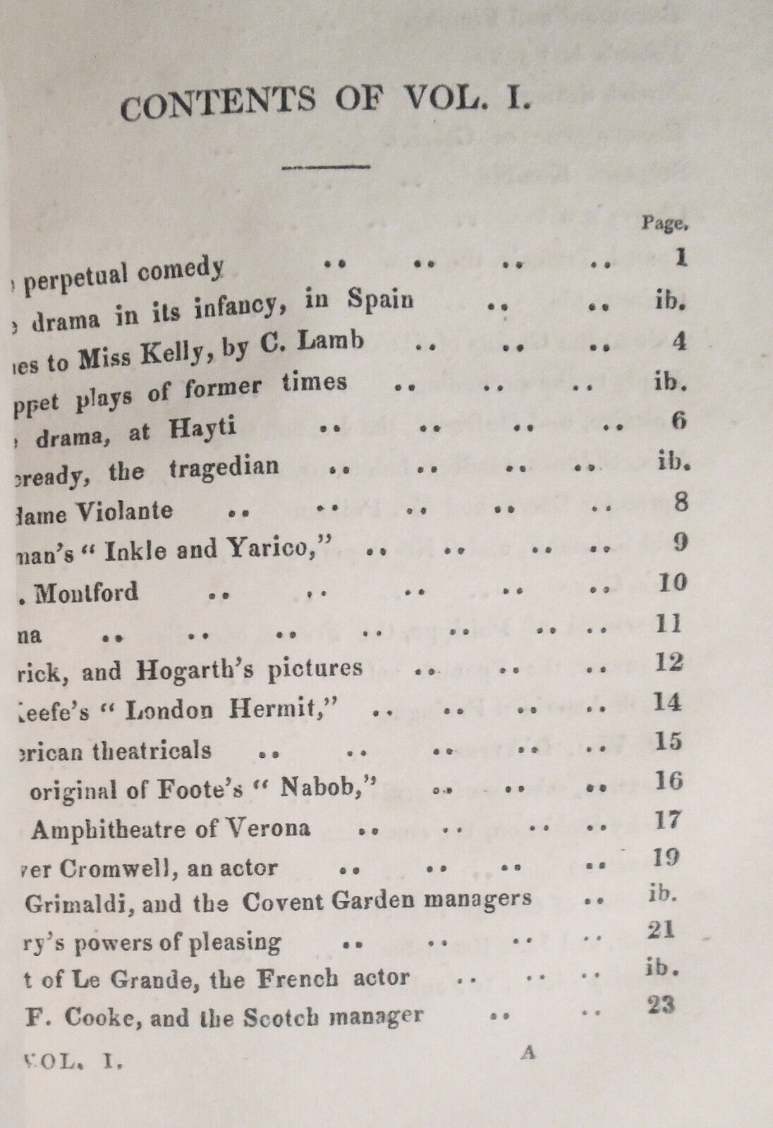 1825 Dramatic table talk : or, Scenes, situations, & adventures... 3 Volumes Set