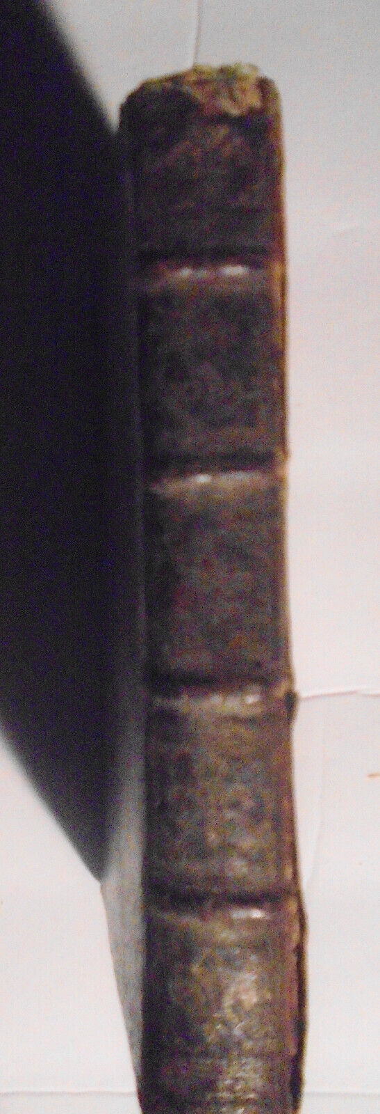 1669  book with vellum manuscript fragments bound in: Les Peintures Morales, v.2