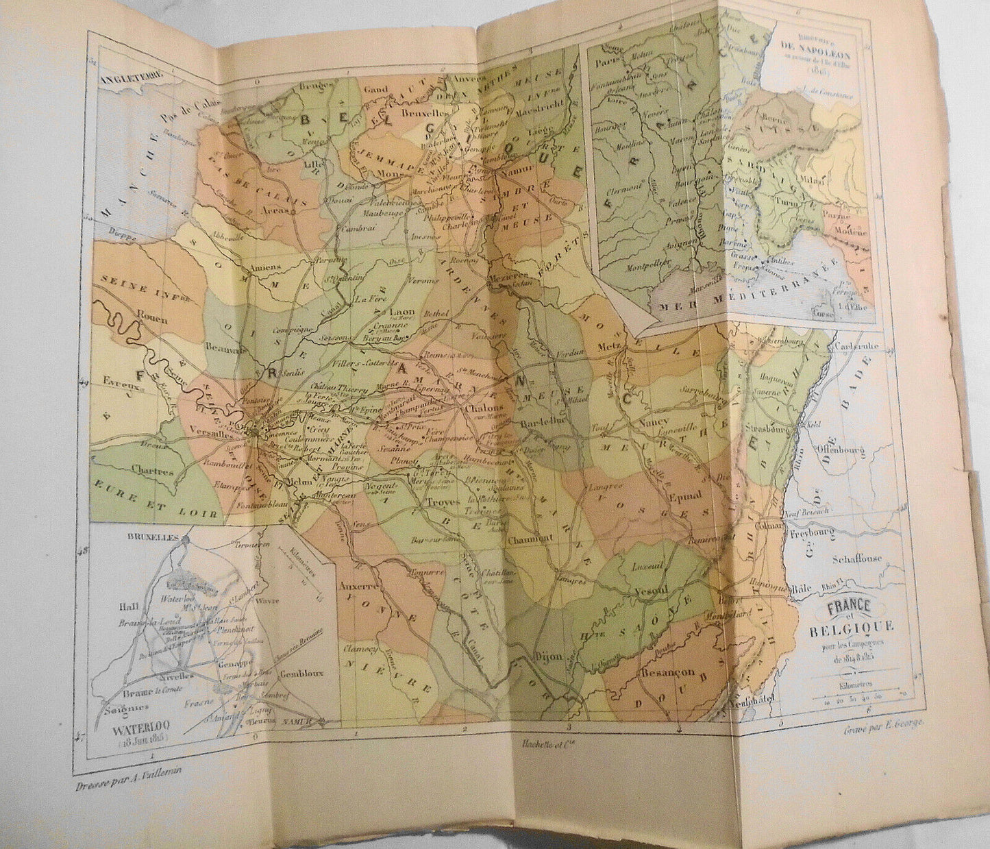 1893 Histoire de France, par Victor Duruy. 2 Vols. 12 color maps; 254 gravures