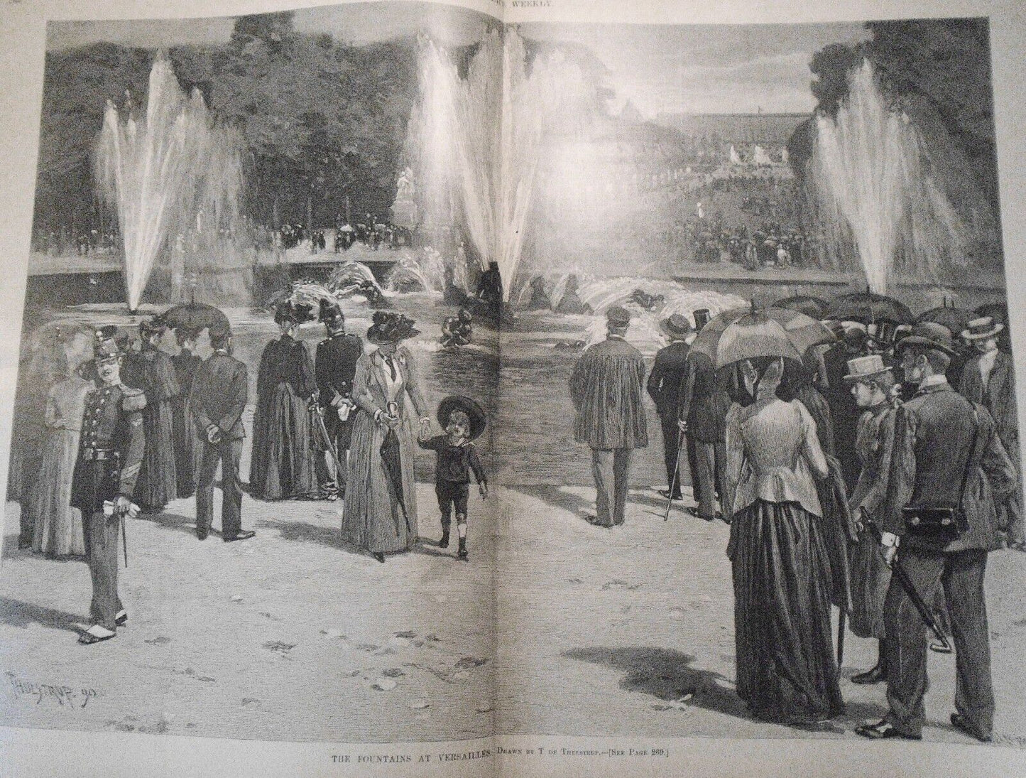 Harper's Weekly April 11, 1891 - Fishing Trouble in Newfoundland; Versailles etc