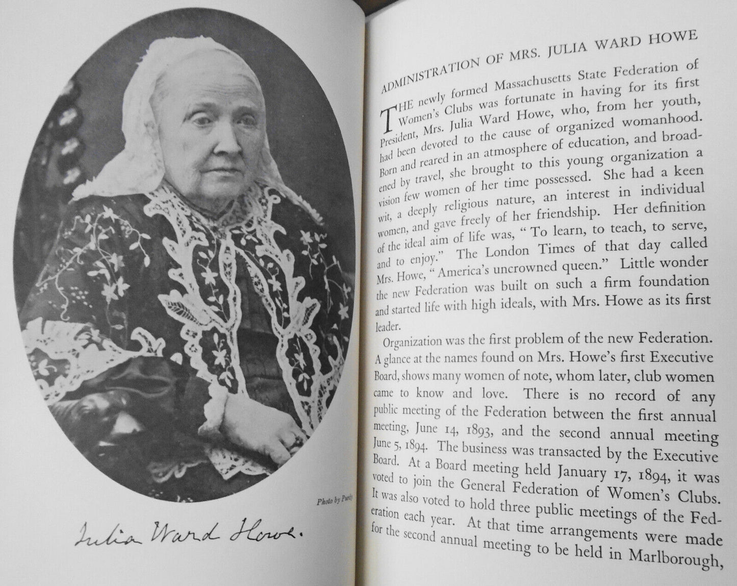 1932 Progress & Achievement - History of Mass. State Federation of Women's Clubs