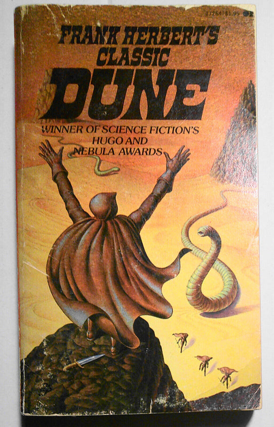 DUNE : Frank Herbert's Science Fiction Classic. Ace First Printing, 1965