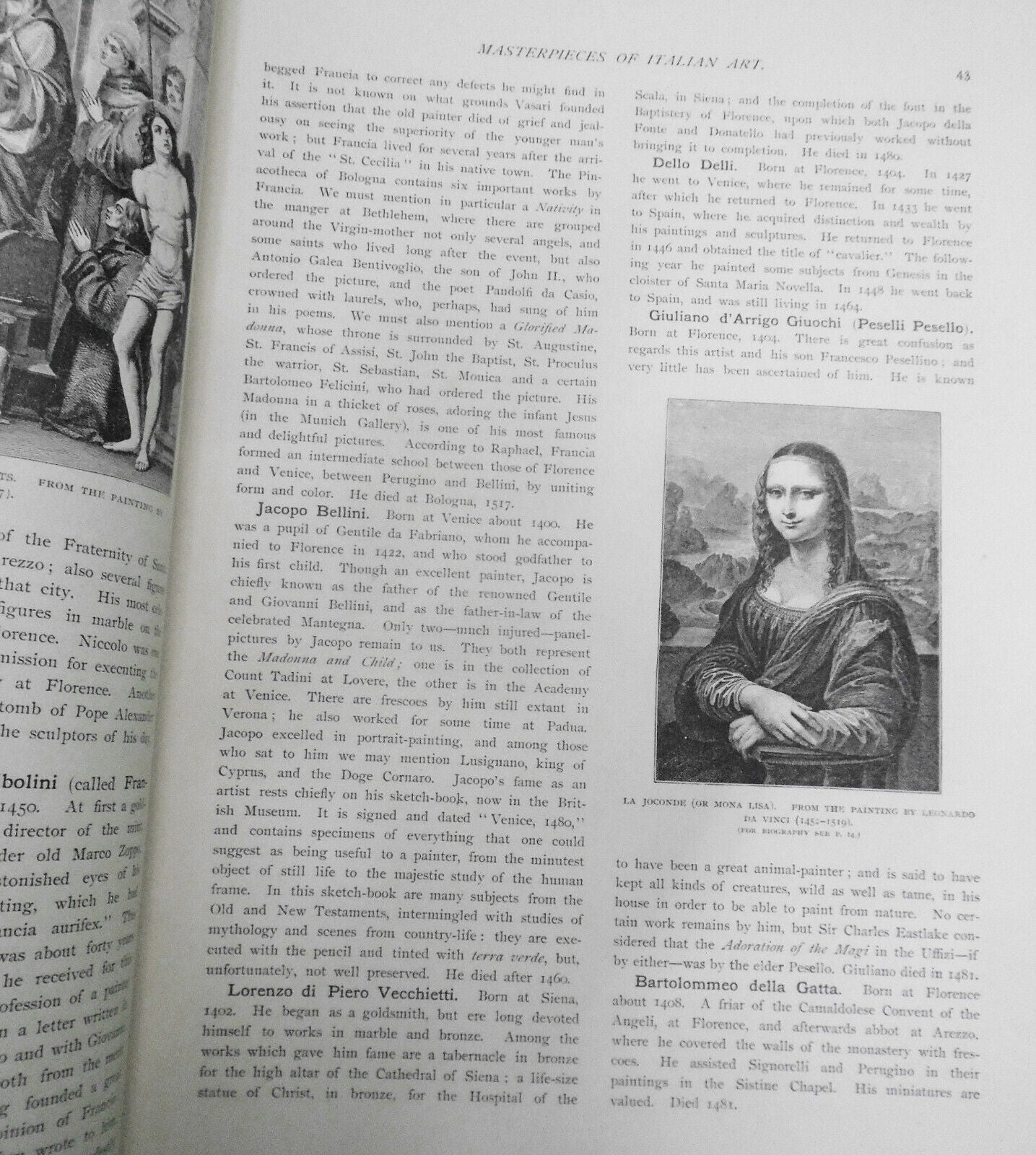 The Masterpieces Of Italian Art  Vol 5 - ca 1887