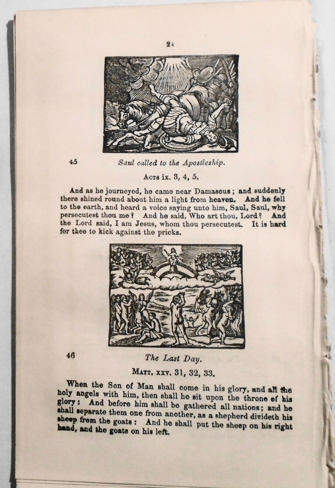 [Chapbook] The New Pictorial Bible. [1847].