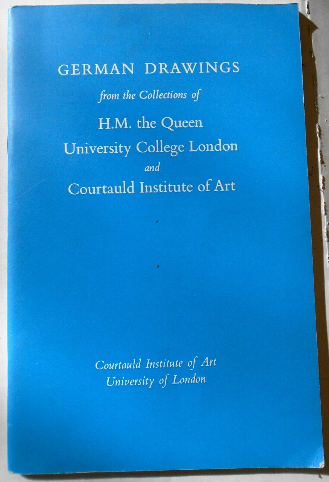 German drawings from collections of H.M. the Queen... & Courtauld Institute 1969