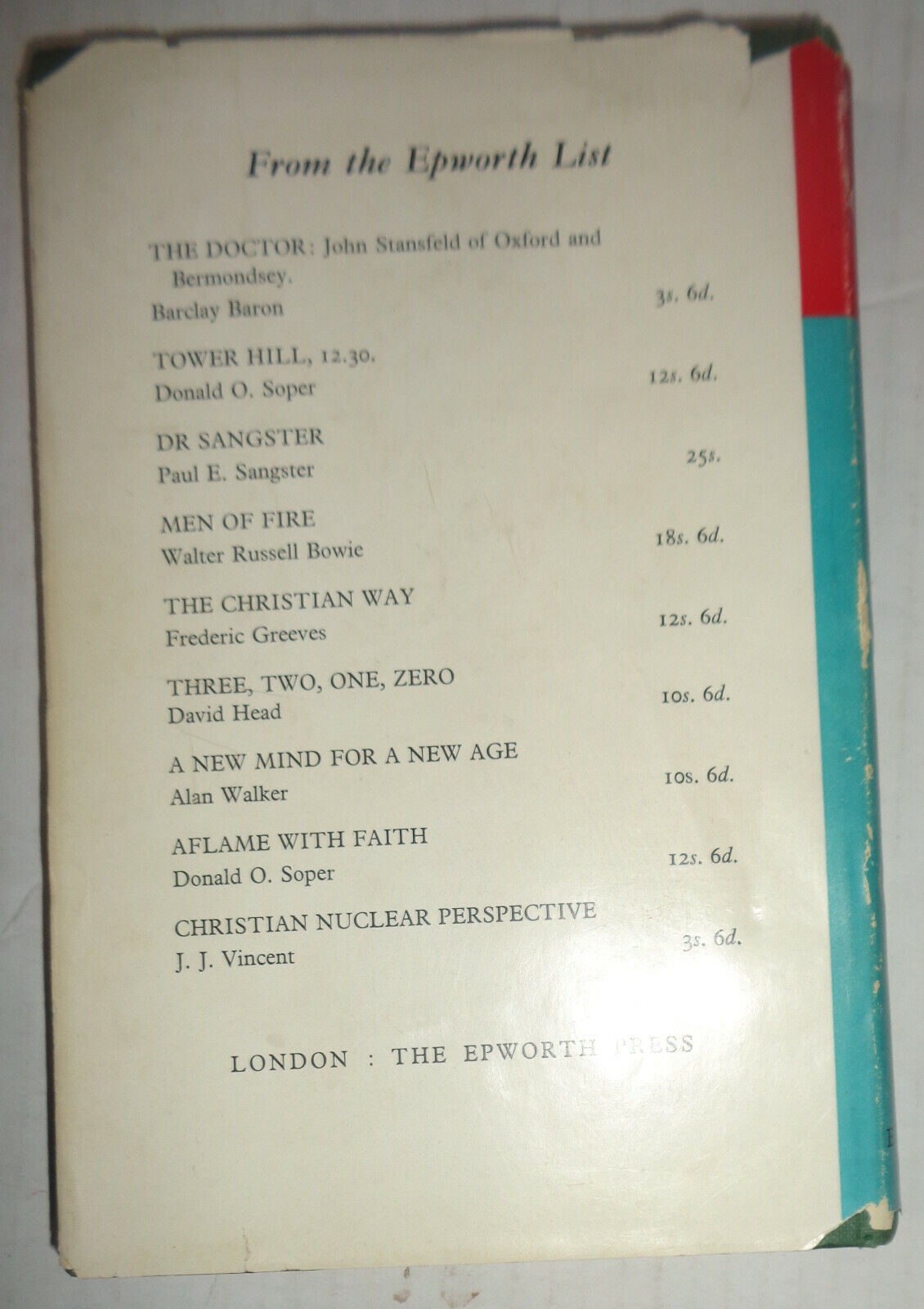 TO CONQUER HATE + FISHERS OF MEN - [Signed] By P. B. (Tubby) Clayton. Lot of 2.