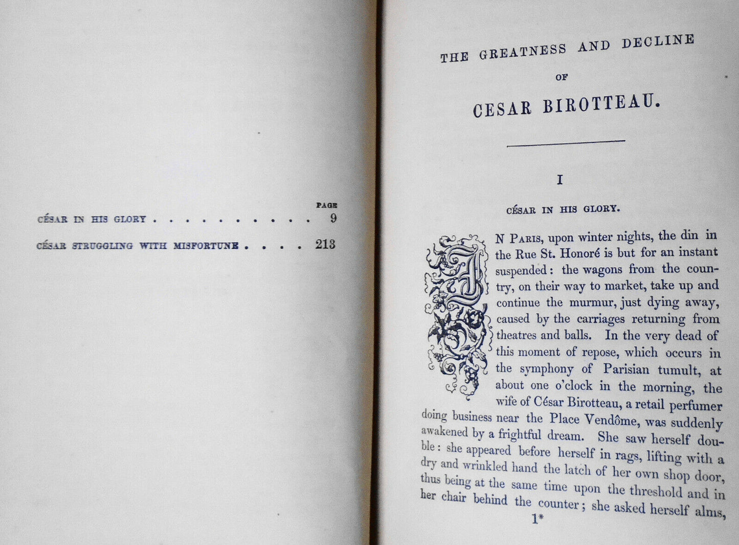 1860 Honoré de Balzac : The Greatness And Decline Of Cesar Birotteau