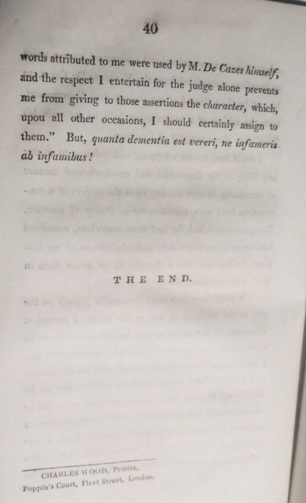 1818 A letter to Duke of Wellington on the arrest of M. Marinet - Lord Kinnaird