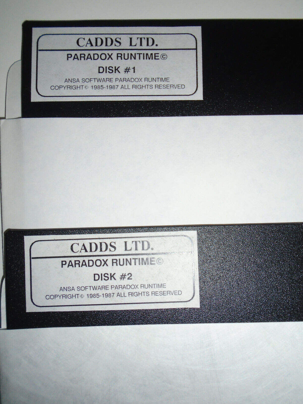 Gemini Appointment Scheduler - 1987 - with Paradox Runtime - IBM 5 1/4"