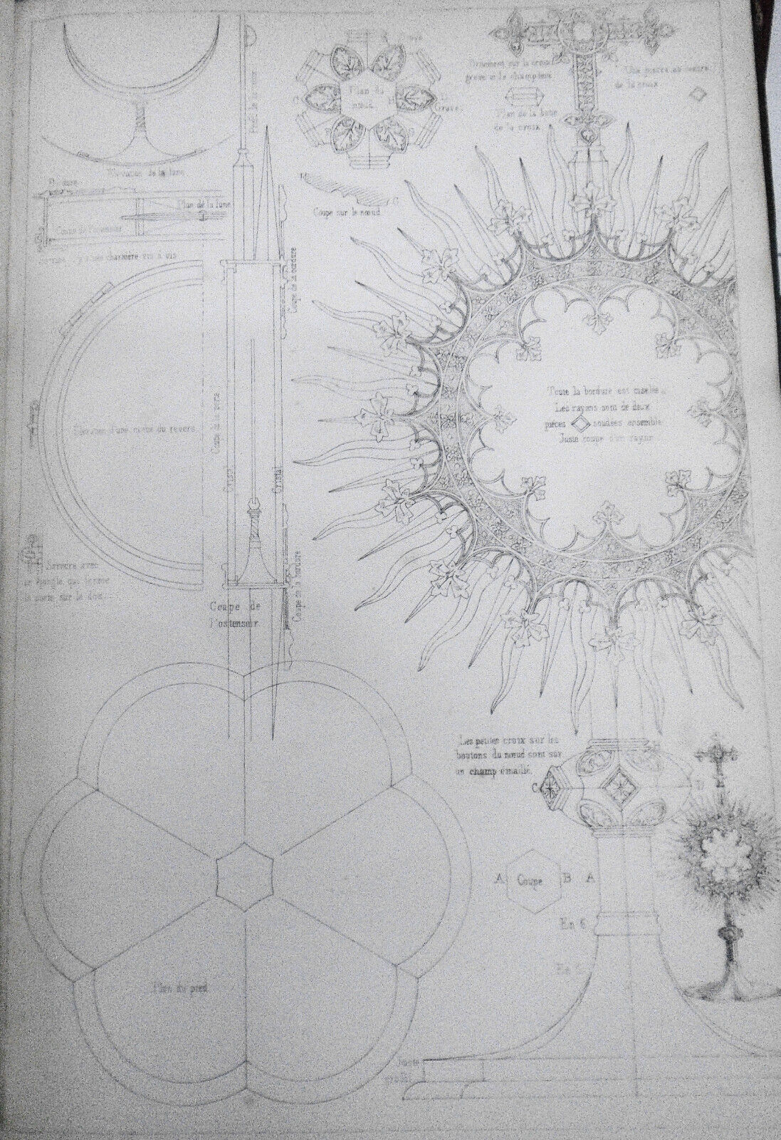 1852 Orfèvrerie et ouvrages en métal du moyen-age, by T. H. King First edition