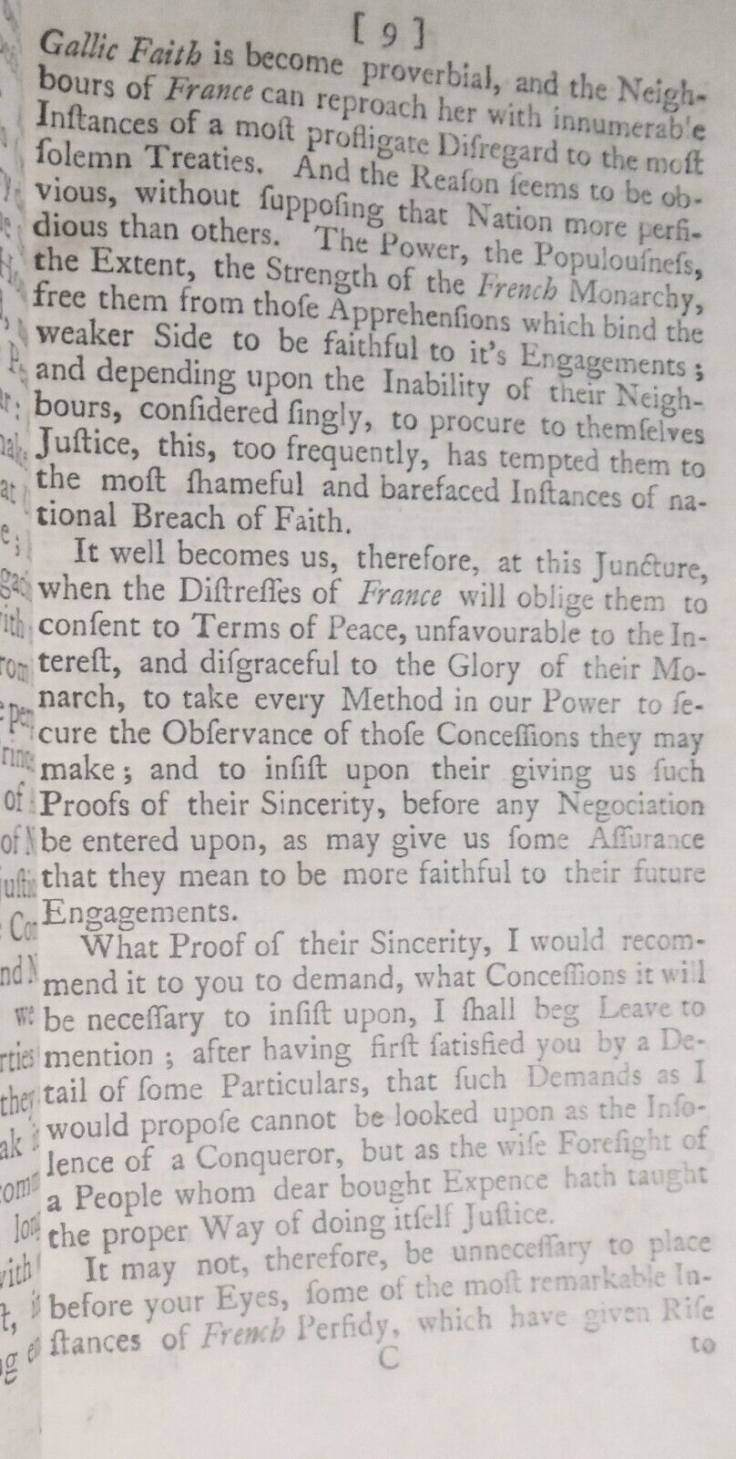 1760 A letter addressed to two great men on the prospect of peace - John Douglas