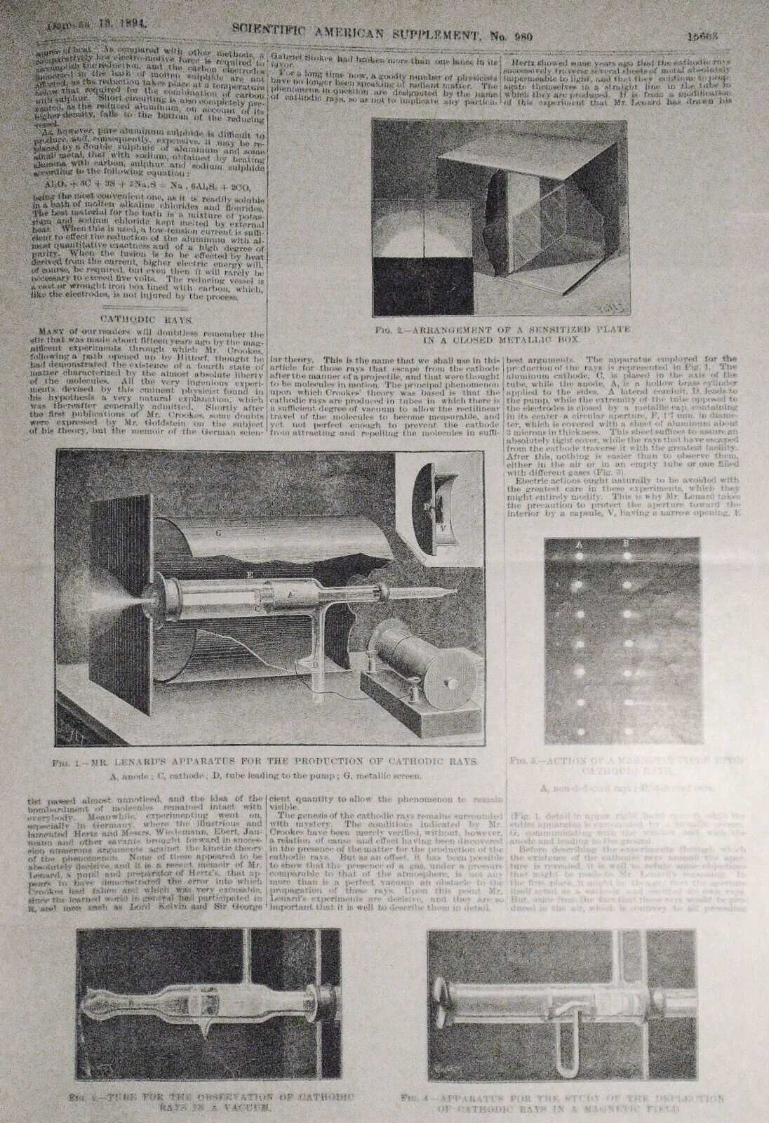 Scientific American Supplement, 980. October 13, 1894. - Complete Original Issue