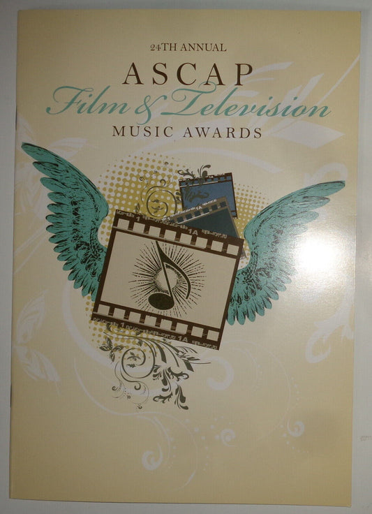 2009 ASCAP Film and Television Music Awards - Souvenir Program - Carter Burwell.