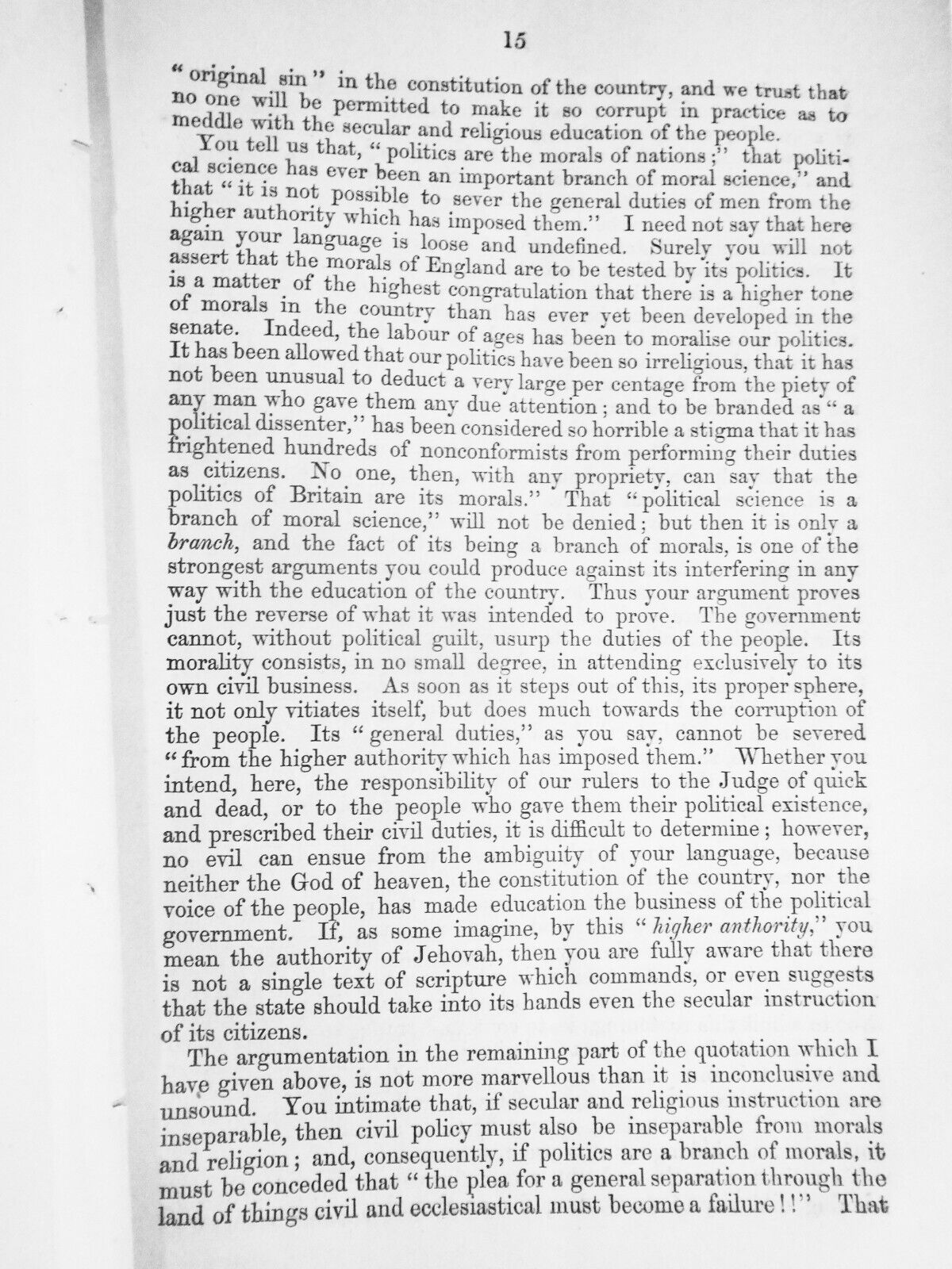 "Buy the Truth, and Sell It Not" Two Letters to Dr. Vaughan