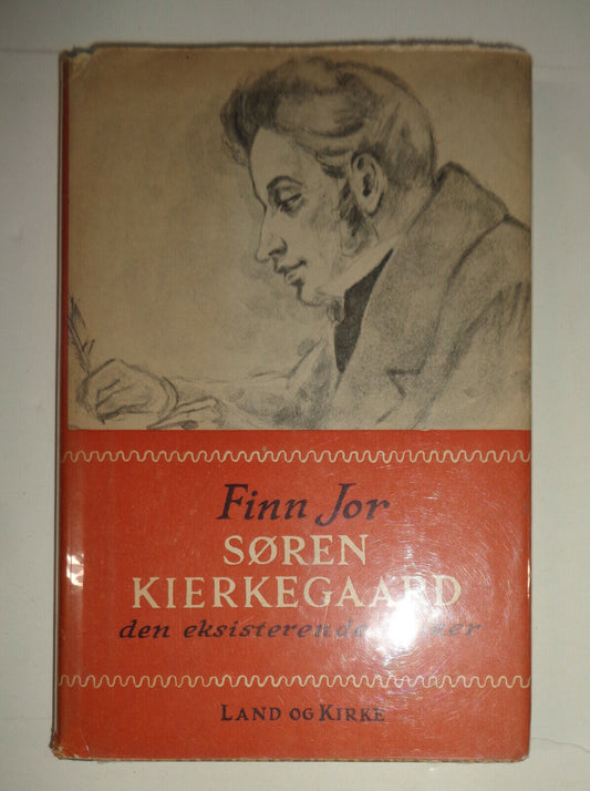Søren Kierkegaard : den eksisterende tenker, by Finn Jor. 1954. Hardcover.