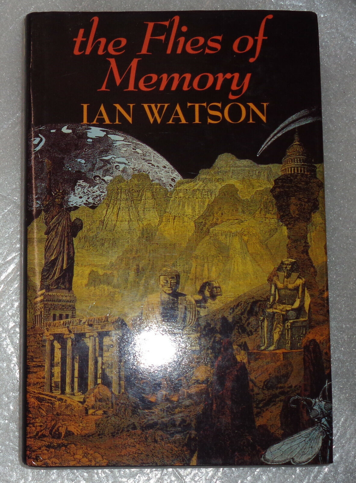 The Flies of Memory, by Ian Watson. First edition, 1990. Gollancz Review copy