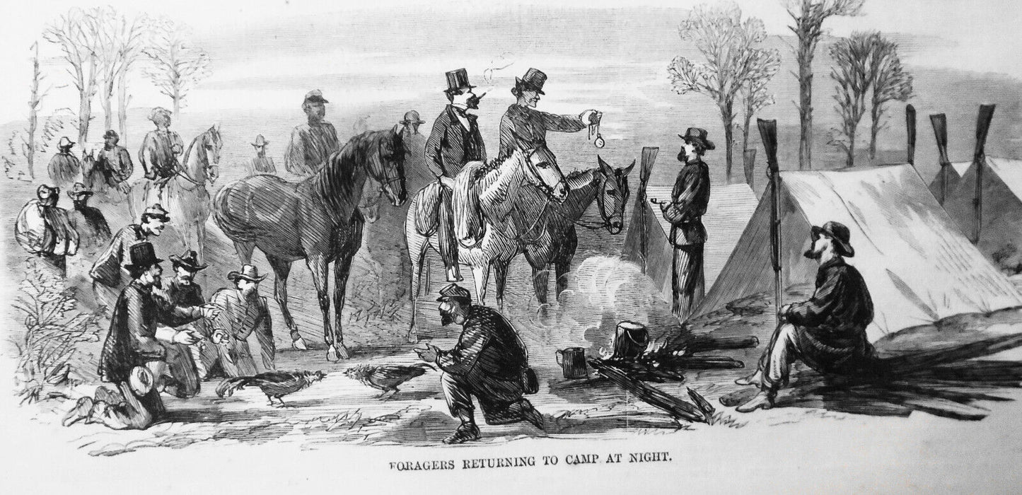 General Kirkpatrick's Operations. 3 Prints. Harper's Weekly, April 1, 1865.