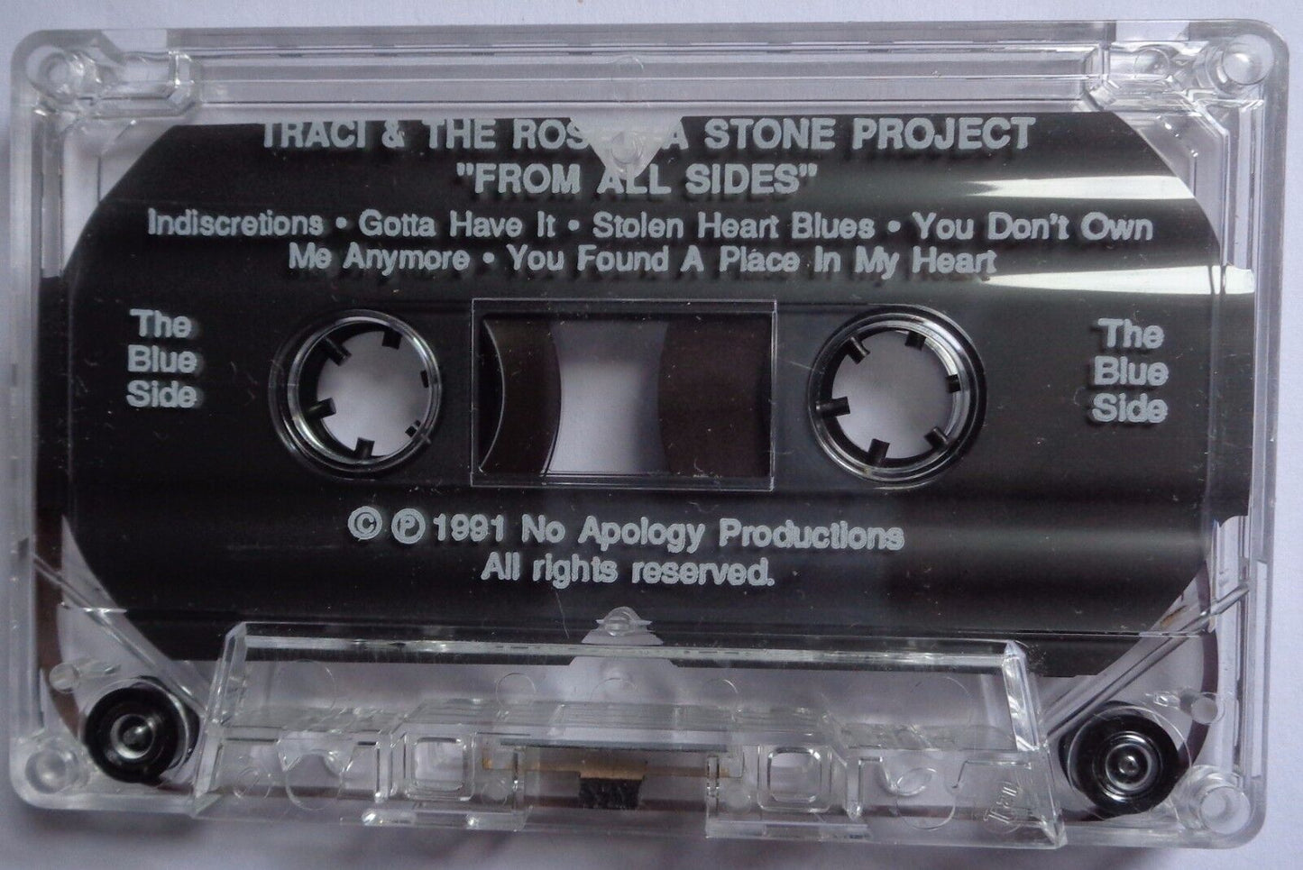 Traci and The Rosetta Stone Project - FROM ALL SIDES - Cassette - 1991