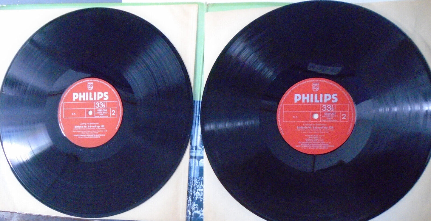Beethoven: Sinfonien Nr. 5 Nr. 9 / 2 LP Set - Mengelberg / Concertgebouw-orchest