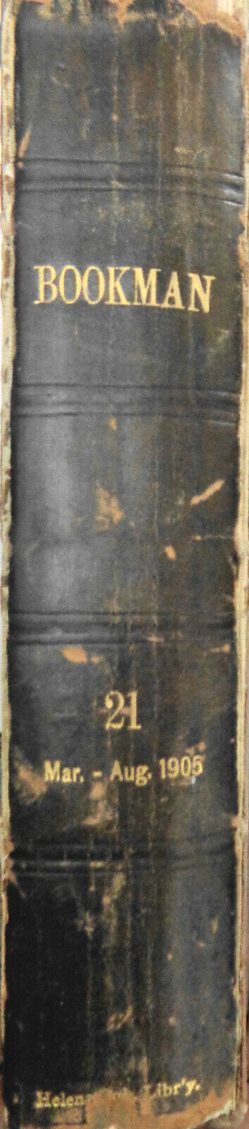 The Bookman: an illustrated magazine of literature and life, V. 21, Mar-Aug 1905