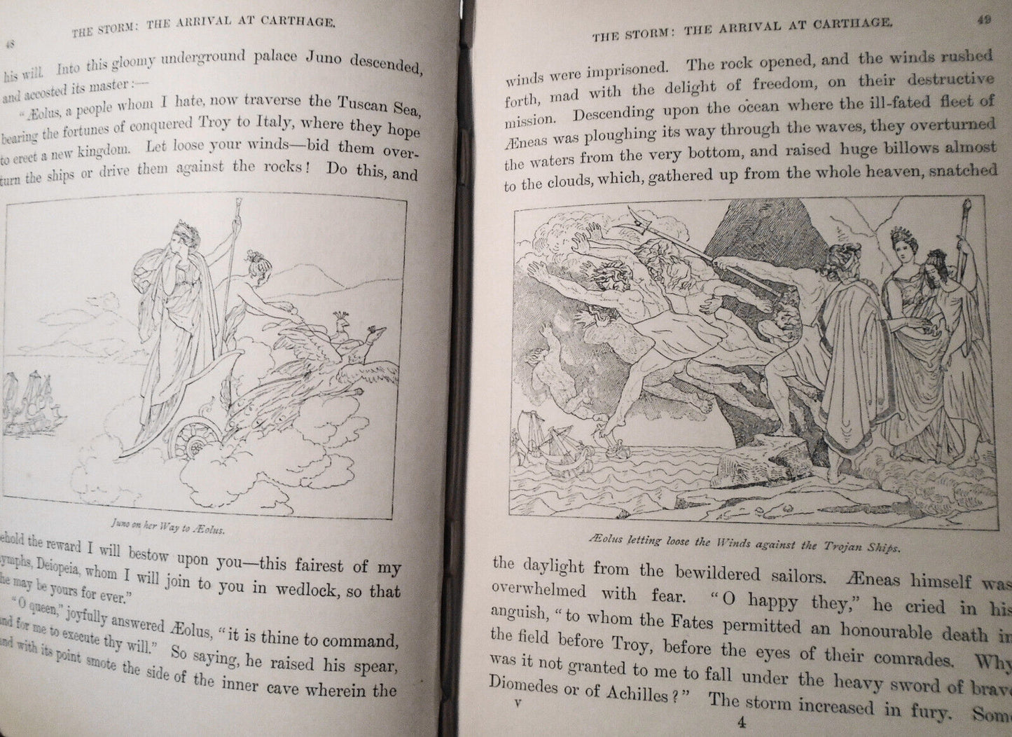 The Wanderings Of Aeneas & The Founding Of Rome by Charles Henry Hanson 1884 1st