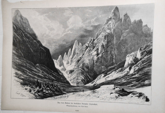 Aus dem Gebiete der Tirolischen Dolomite (Sertenthal), von Karl Heyn -- 1886