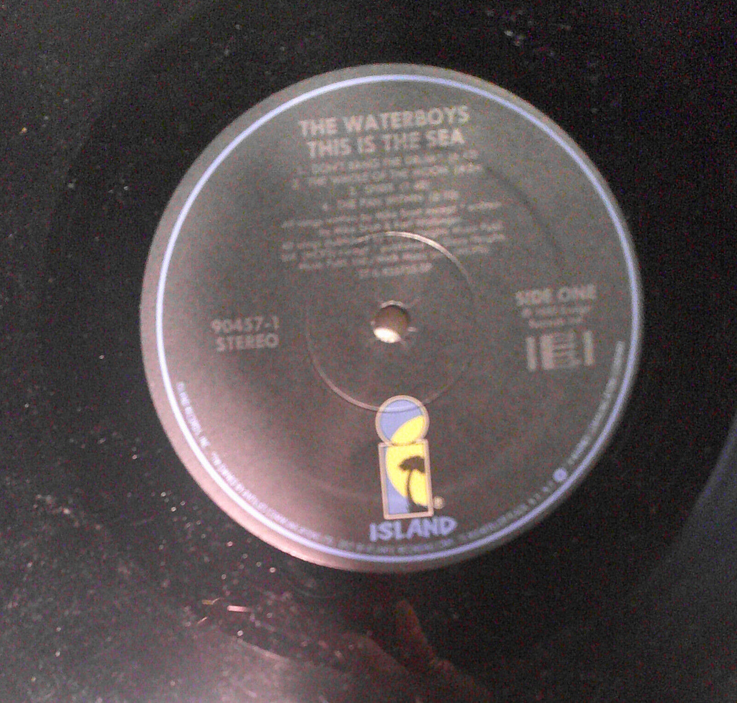 The Waterboys - This Is The Sea (LP, Album) Island Records, 90457-1. 1985 NM/VG