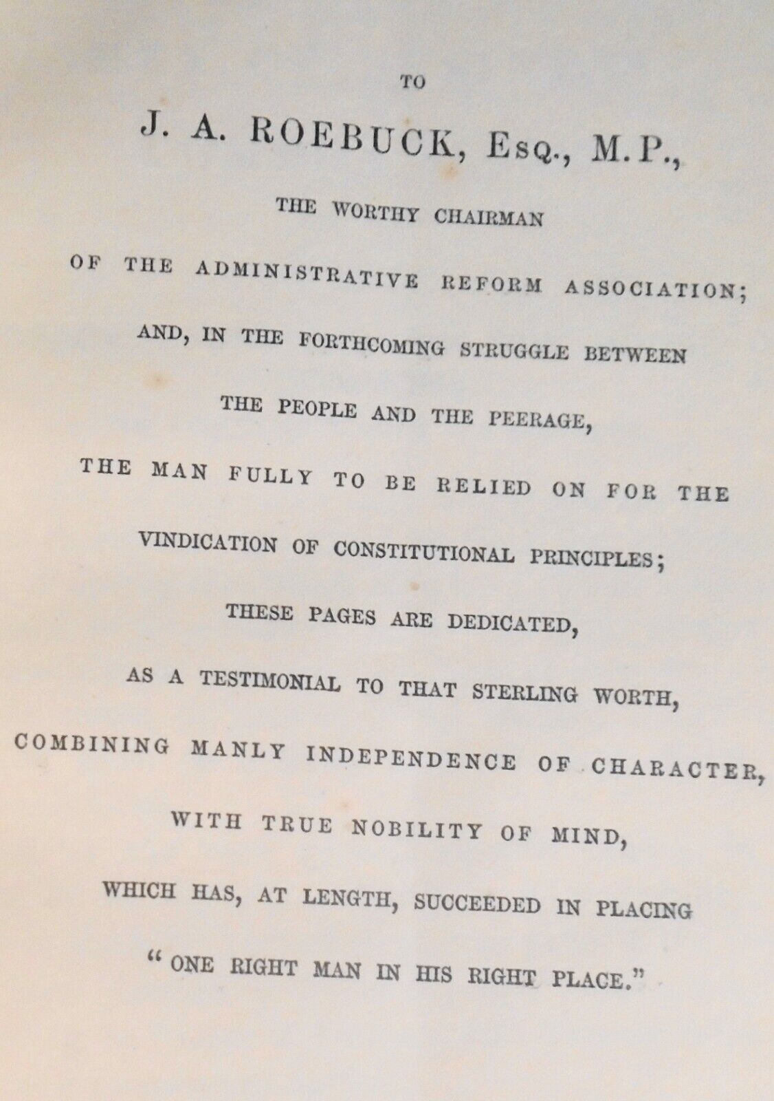 1856 House of Commons for the people : an appeal to men of business...