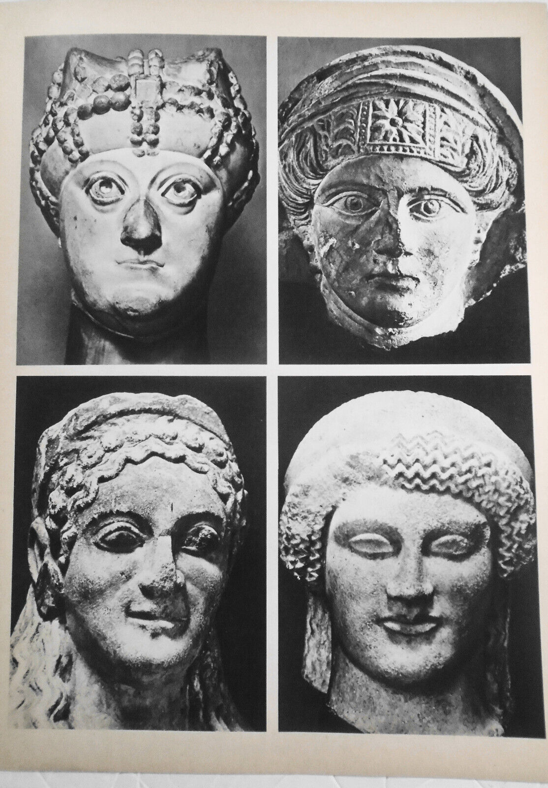 Constantin Guys: 2 Egyptian Bas-Reliefs - 1939 Verve original lithographs