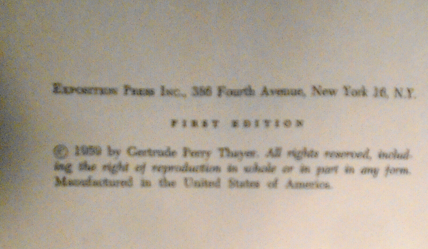 "Mom's At It Again" - by Gertrude Perry Thayer - SIGNED. 1959 Hardcover [Poetry]