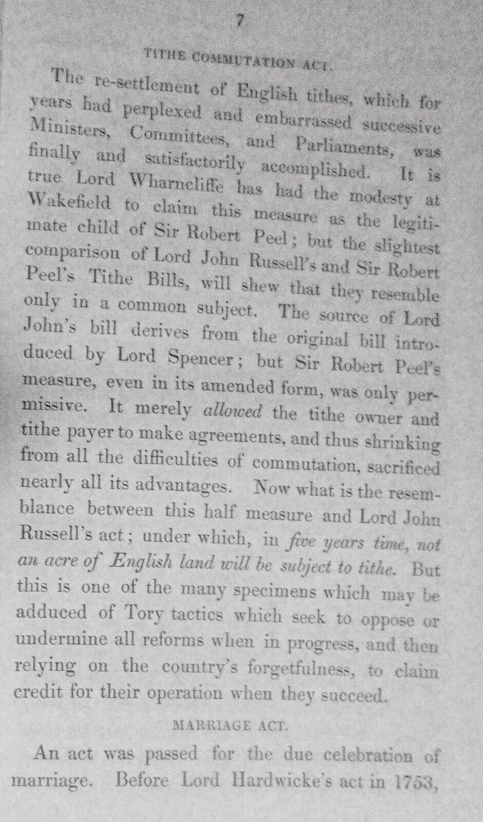 1837 What Next? Or the Peers and the Third Time of Asking. By Sir Henry Rich.