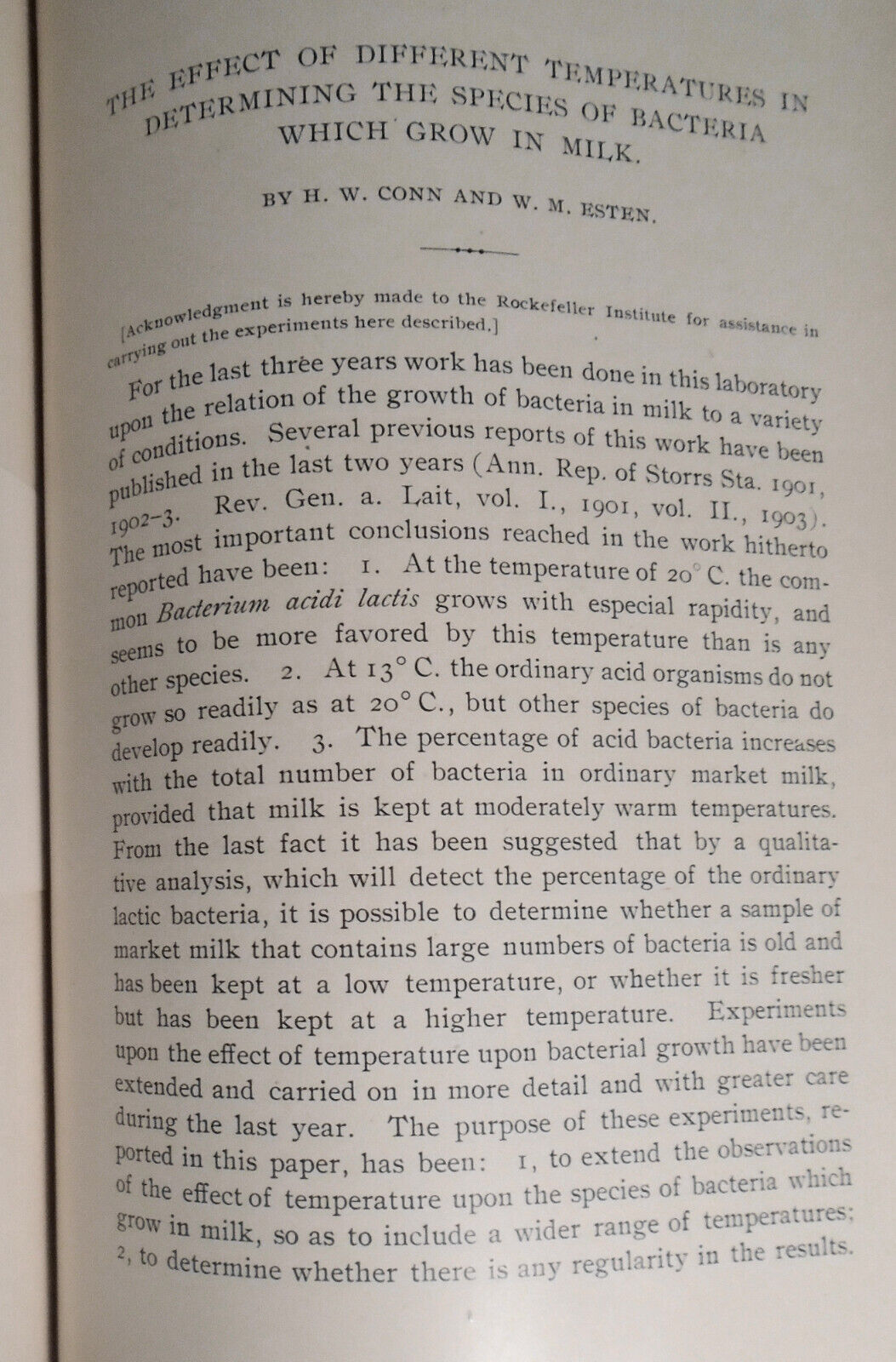 Studies From the Rockefeller Institute for Medical Research - Volume 3, 1905