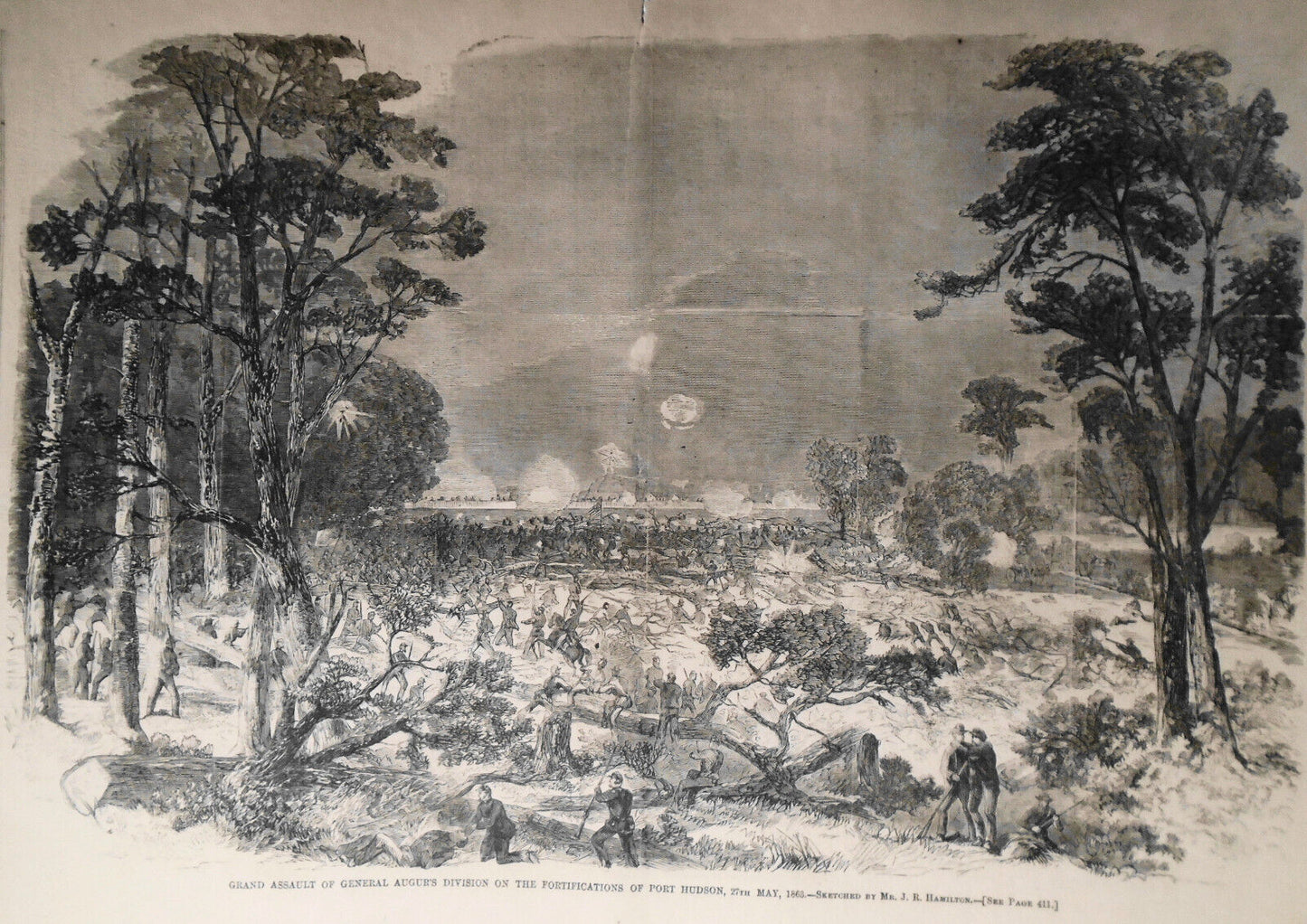 Harper's Weekly June 27, 1863 - Civil War reports / Map of Theatre of Operations