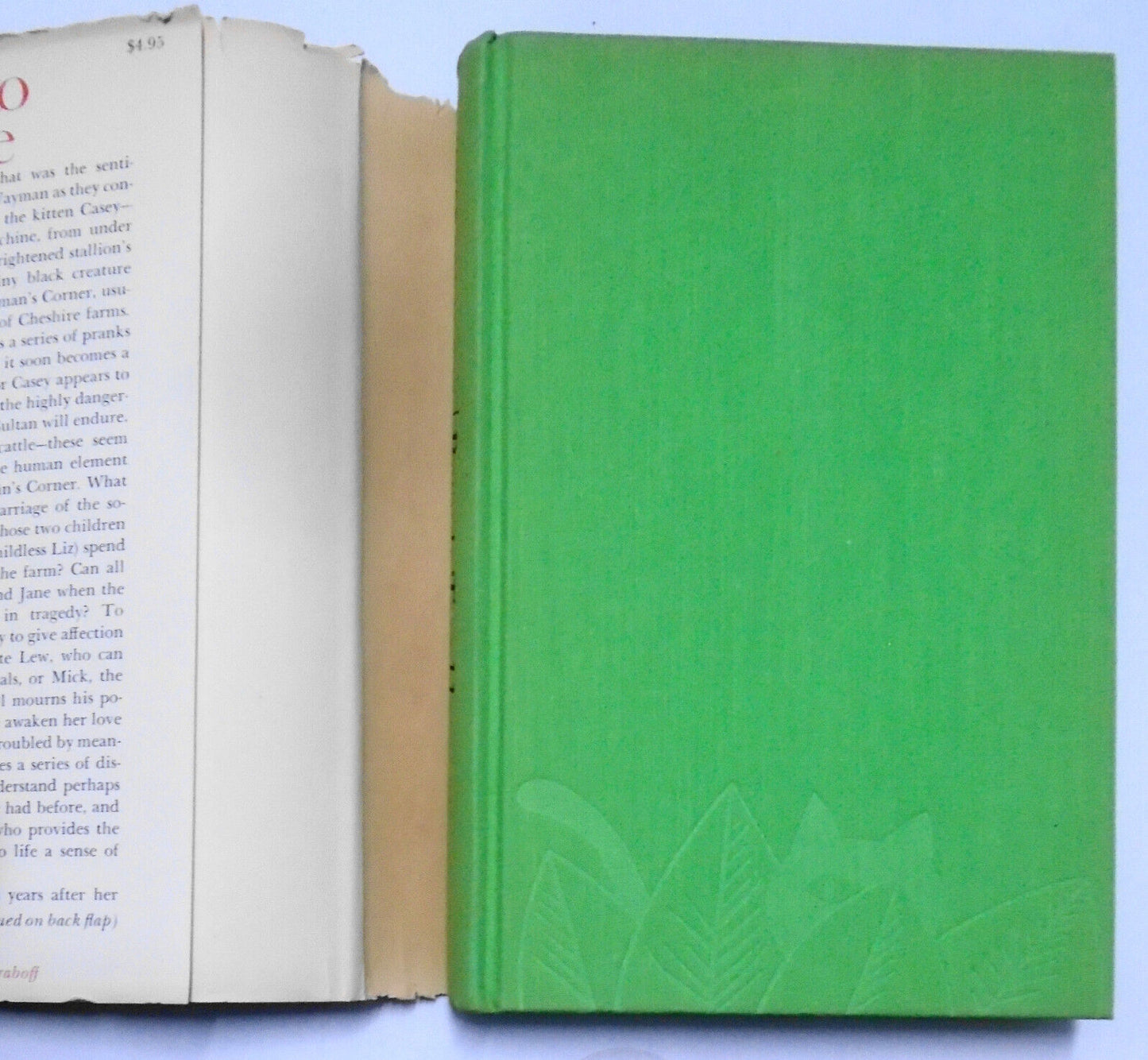 BORN TO TROUBLE, by Joyce Stranger. Signed First Edition, 1969.