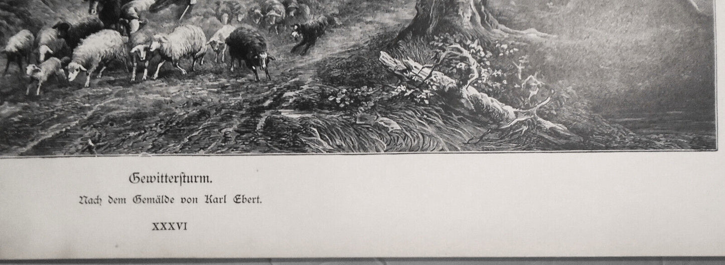 Gewitterstrum, by Karl Ebert  --  1884