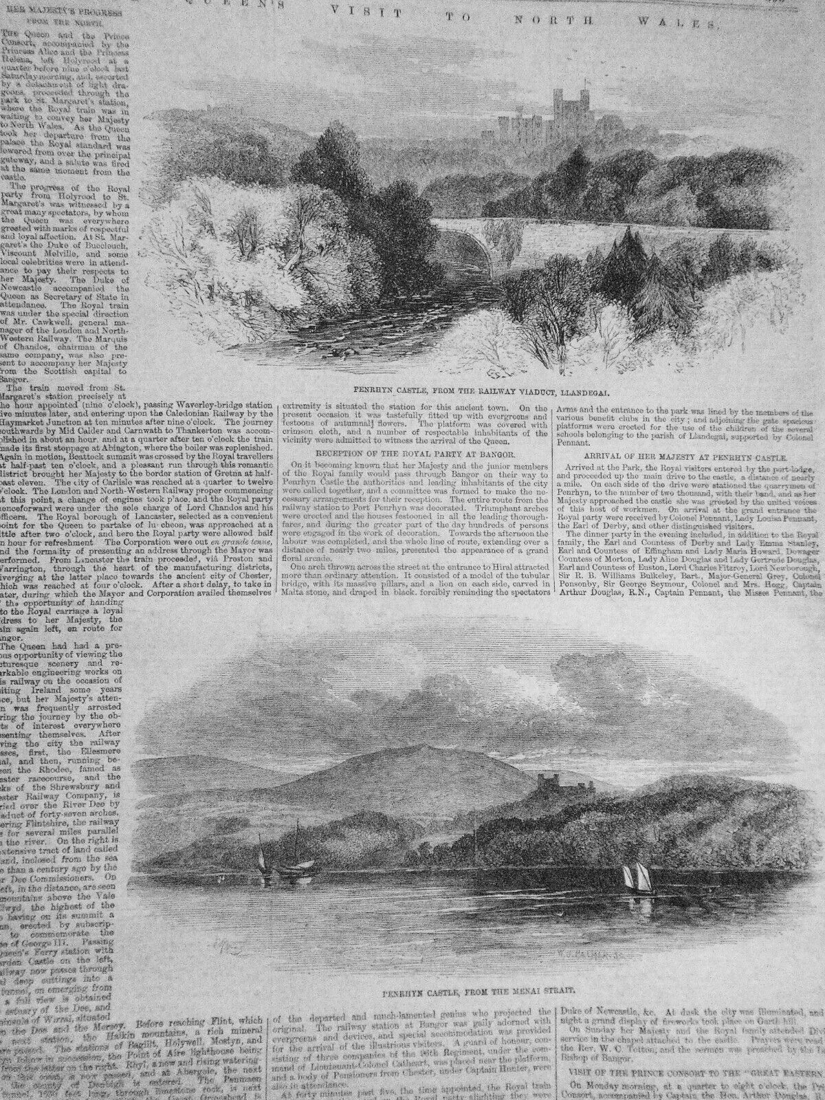 The Illustrated London News, October 22, 1859. Great Eastern; Glasgow Waterworks