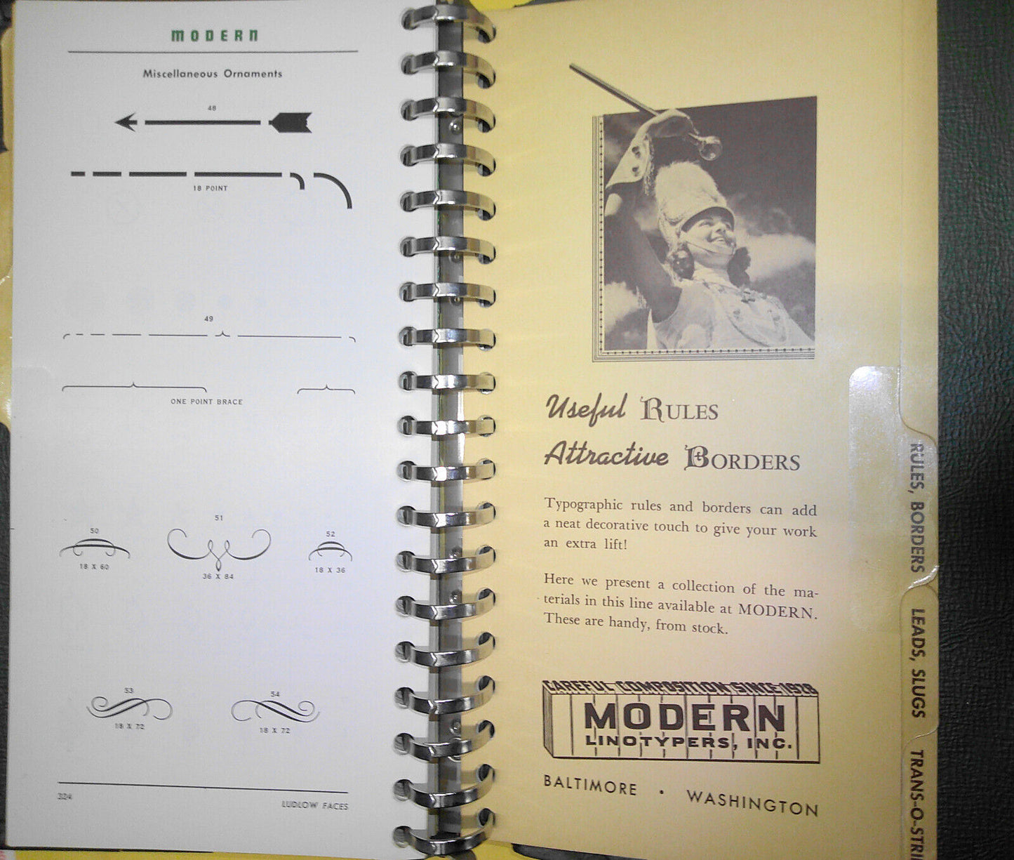 Modern Linotypers Copy Preparation Guide