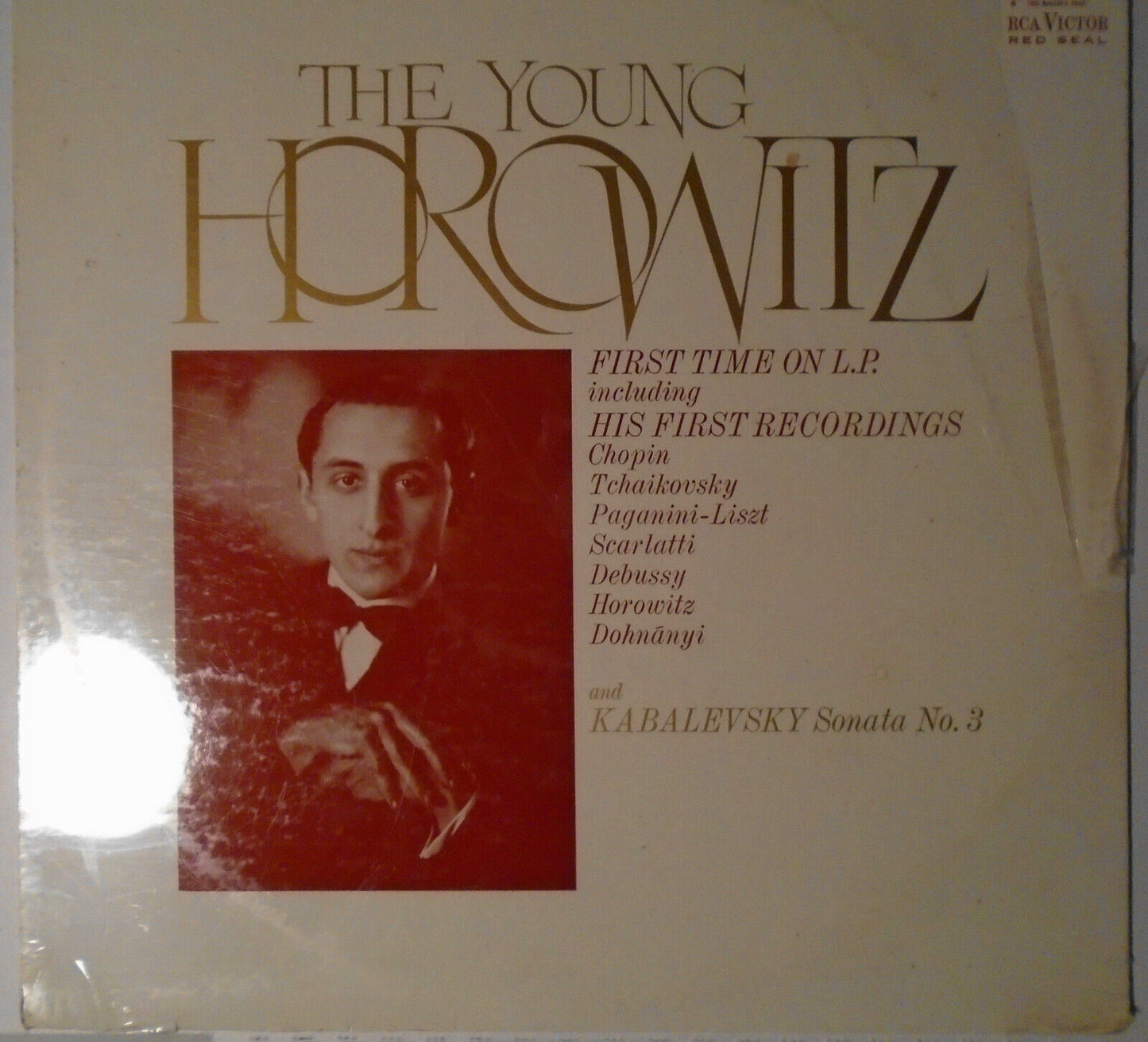 Vladimir Horowitz  : 2 SEALED LPS - Rachmaninoff /Haydn & Young Horowitz