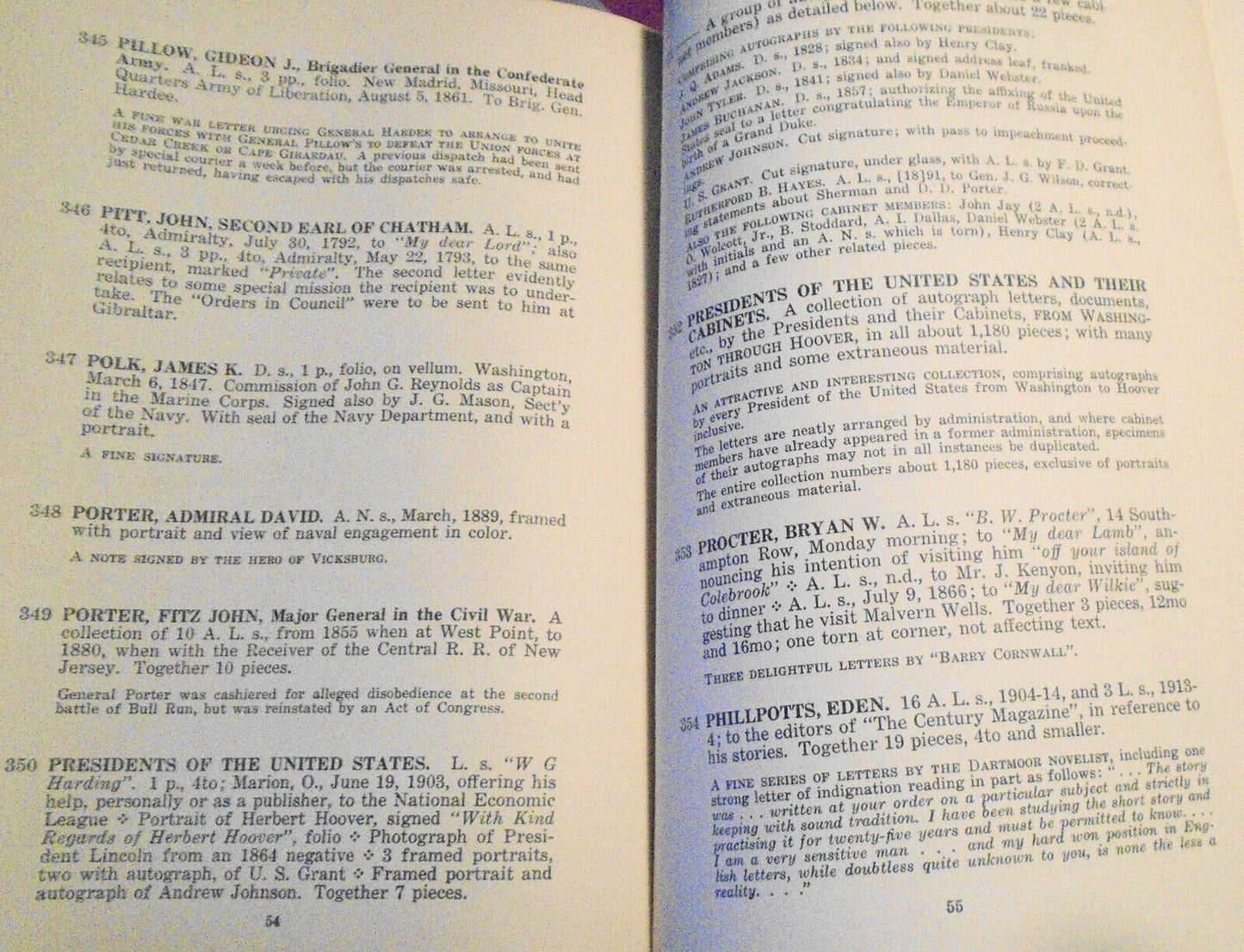 Historical & literary autographs - Bernhard Benson collection, etc - 1938