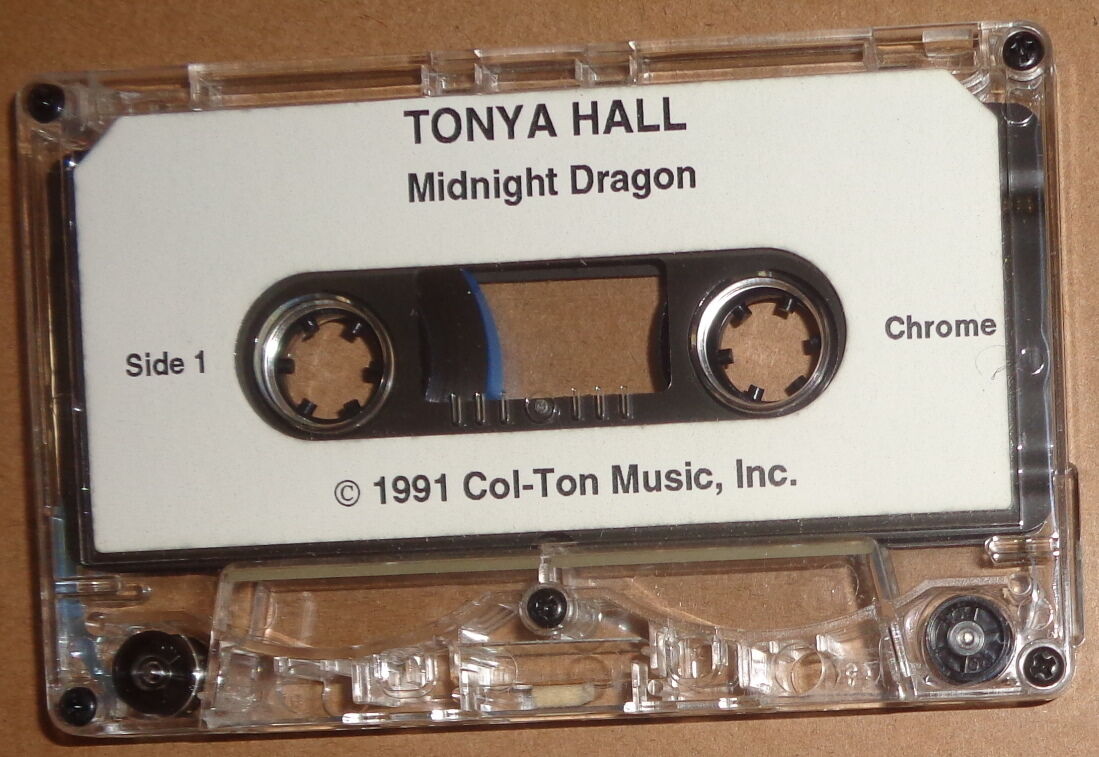 Tonya Hall : Midnight Dragon - Rare Demo cassette tape 1991 Col-Ton Music, Inc.