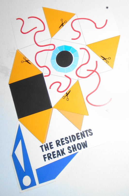 The Residents Freak Show - Paper Doll : How To Assemble the Eyeball