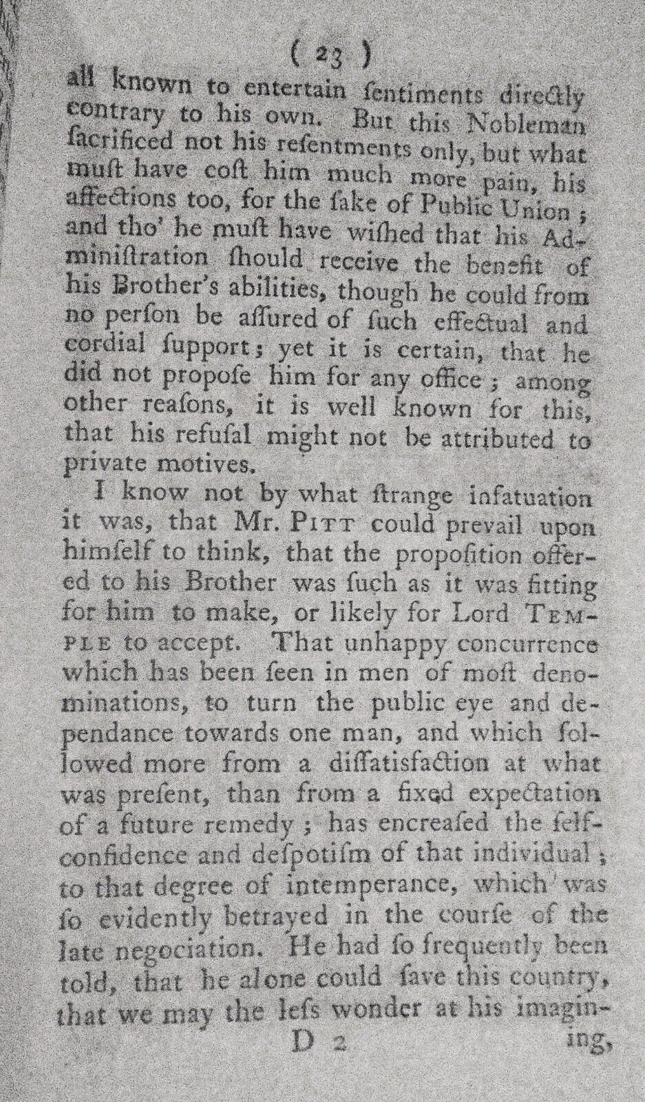 1766 Examination of the principles and boasted disinterestedness - Charles Lloyd