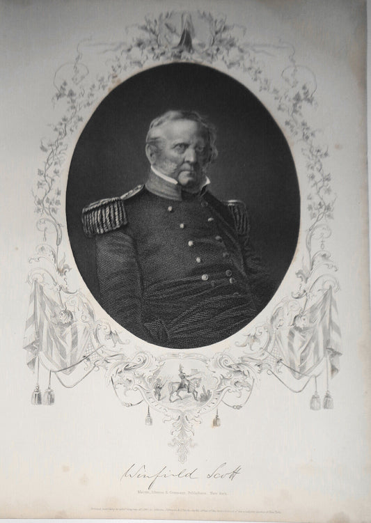 1858 Winfield Scott - Martin Johnson & Co