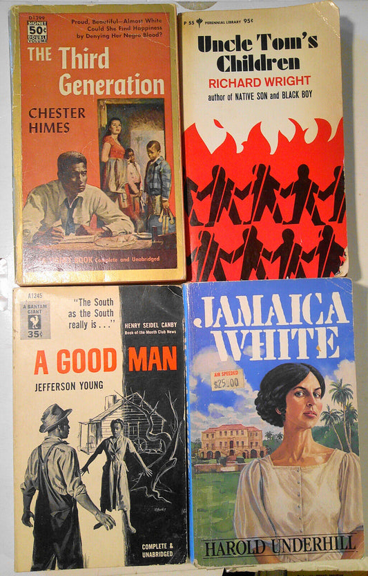 Black literature: Chester Himes Richard Wright Jefferson Young Harold Underhill